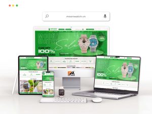 Website Thương Hiệu Đồng Hồ Chính Hãng - Moon Watch