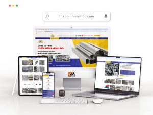 Website Tổng Kho Sắt Thép Miền Nam - Thép Bình Minh BD