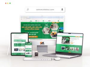 Website Vệ Sinh Môi Trường Minh Khôi