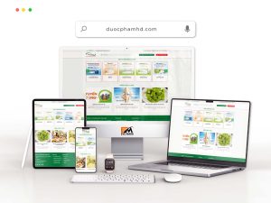 Website Dược phẩm HD
