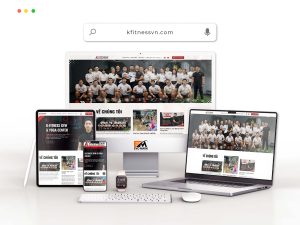 Website K-Fitness Gym & Yoga Center